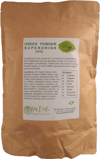 New Earth Green Powder Superdrink